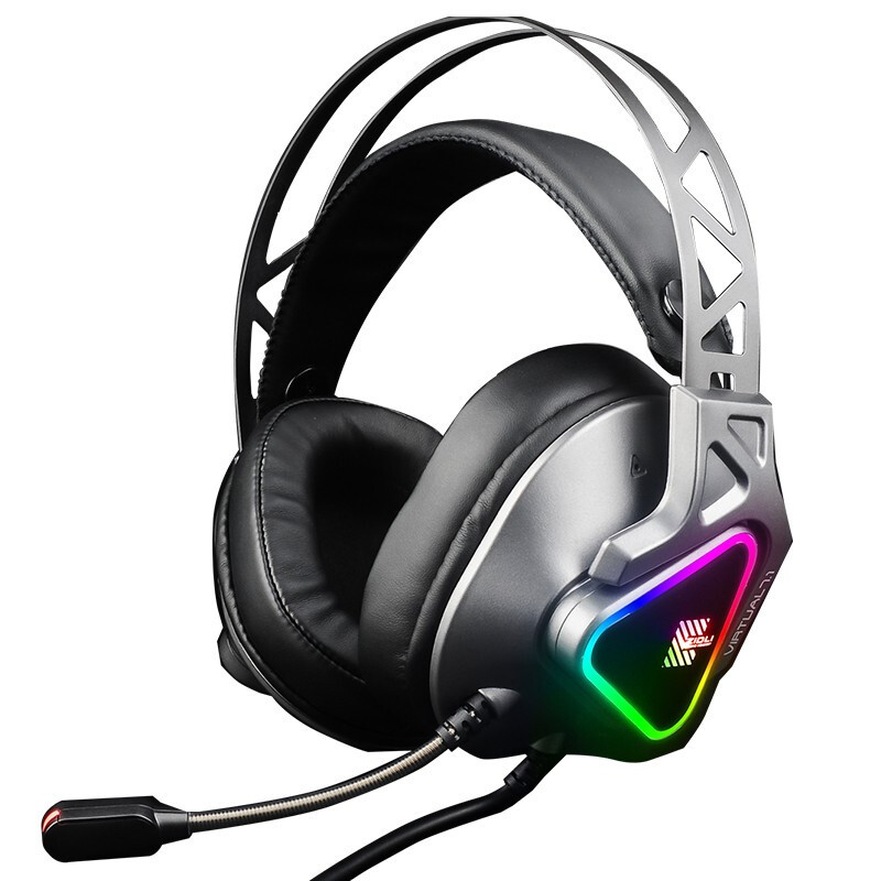 Tai nghe Gaming Zidli ZH27 Virtual 7.1 USB Black Led 7 màu