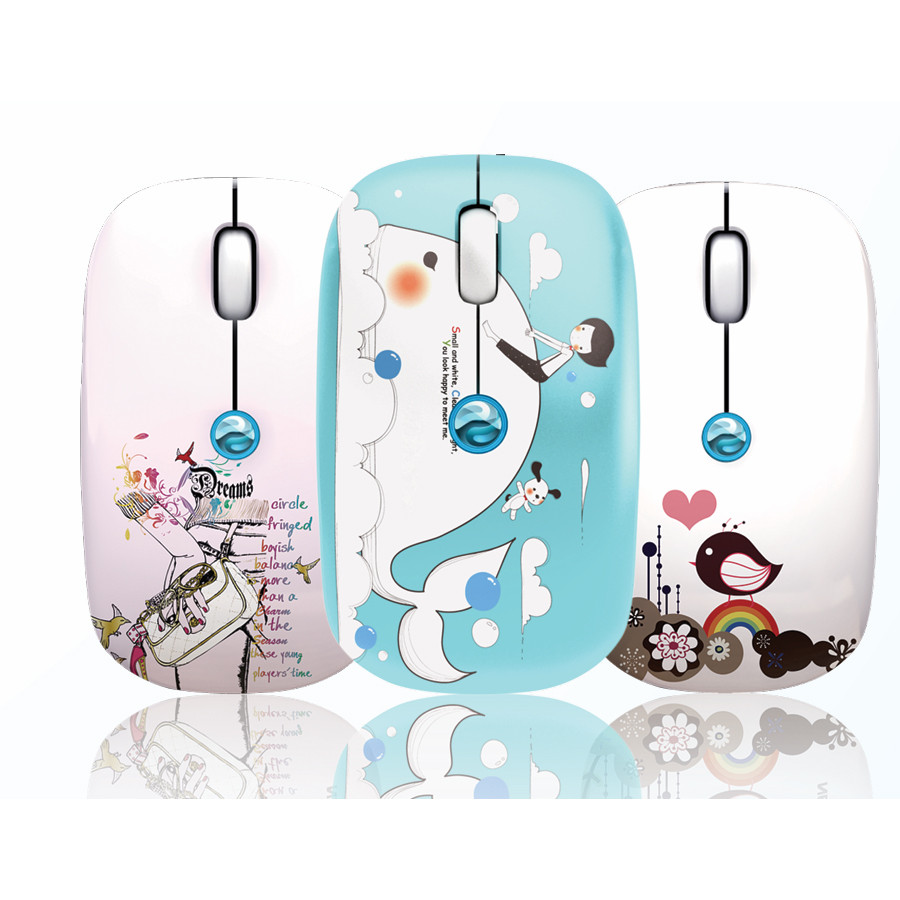 Chuột máy tính không dây Newmen F200 Baby whale – Chim sơn ca