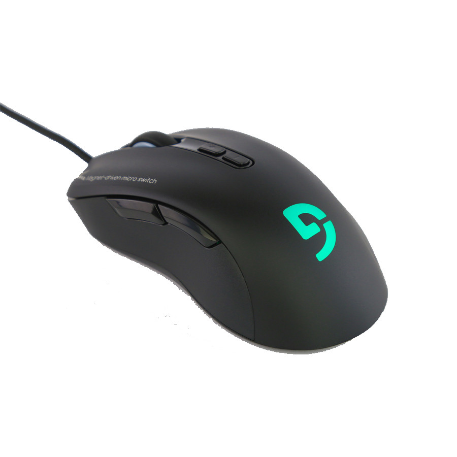 Chuột gaming Fuhlen G90 USB LED RGB Đen