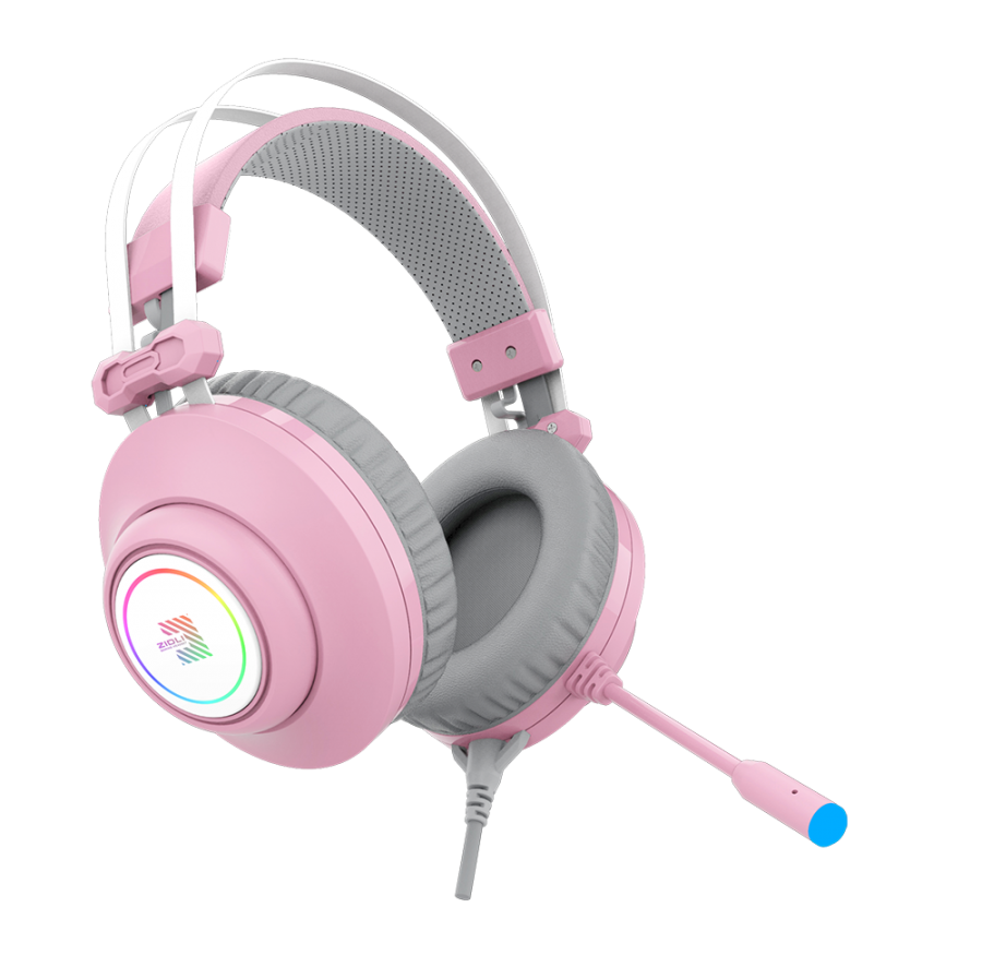 Tai nghe gaming có dây Zidli Score SH320V Pink