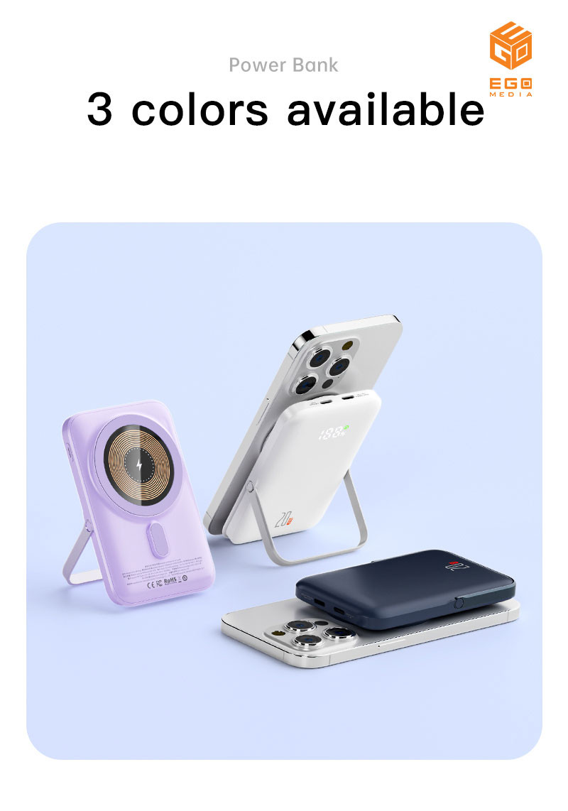 Sạc dự phòng Magsafe không dây từ tính Q15