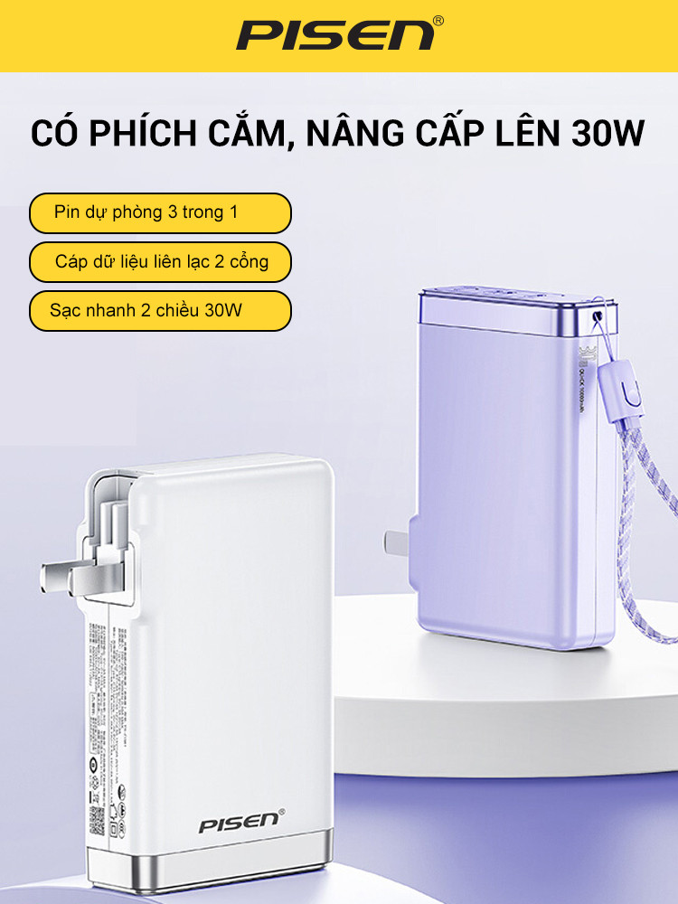 Sạc dự phòng Điện bá đạo 30W - QUICK High Power Box 30W